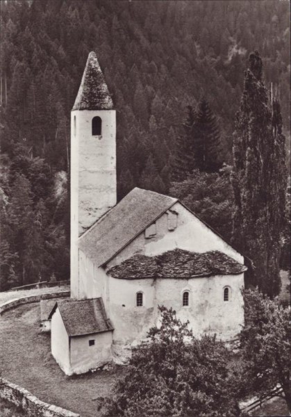 Für die Erhaltung der Karolingischen Kirche St.Peter zu Mistail Vorderseite