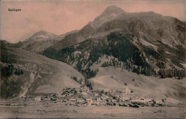Splügen Vorderseite