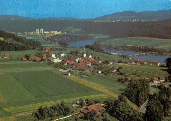 Wohlen BE - Flugaufnahmen Vorderseite