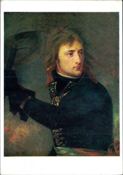 Bonaparte auf der Brücke von Arcole, Antoine Jean Baron Gros Vorderseite