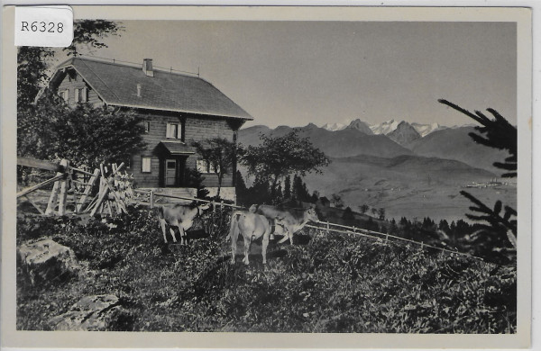 Ski- u. Ferienheim Sonnenberg Körnlisegg Blick auf Einsiedeln und die Mythen