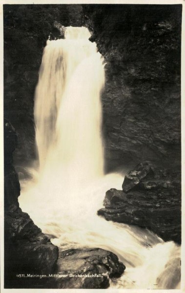Mittlerer Reichenbachfall Vorderseite