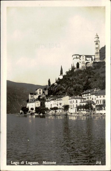 Lago di Lugano - Morcote Vorderseite