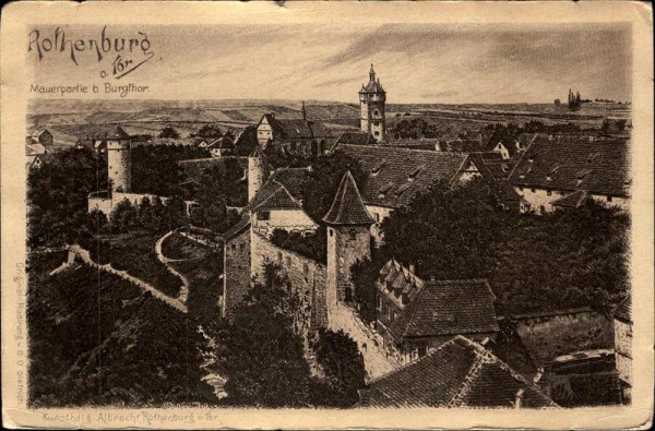 Rothenburg ob der Tauber Vorderseite