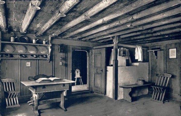 Wildhaus - Stube im Zwinglihaus Vorderseite