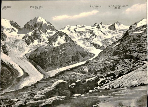 Gletscher Vorderseite