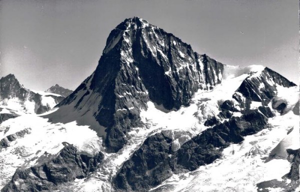 La Dent Blanche. Vue de l`Aiguille de la Tsâ Vorderseite