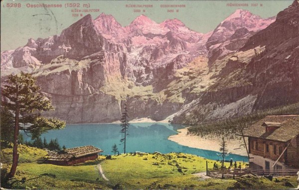 Oeschinensee Vorderseite