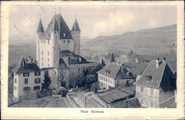 Thun - Schloss  Vorderseite