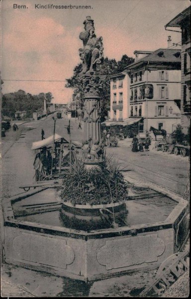 Bern, Kindlifresserbrunnen Vorderseite