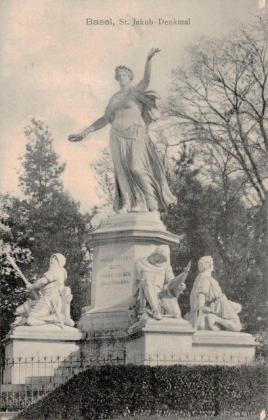 Basel - St. Jakob-Denkmal Vorderseite