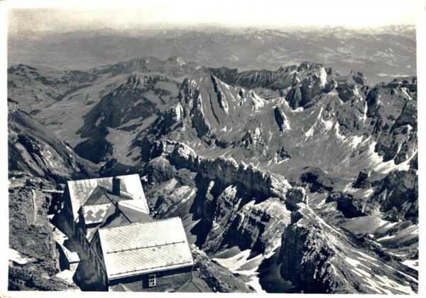 Säntis m. Berghotel Vorderseite