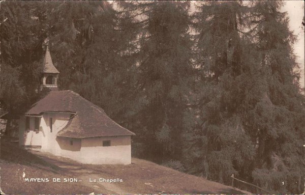 Mayens de Sion Vorderseite
