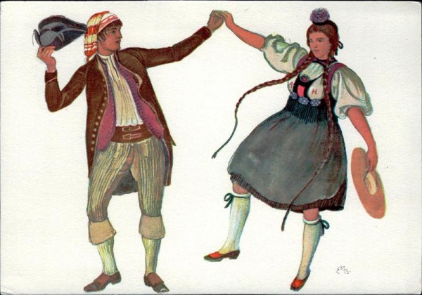 Vevey, Fête des Vignerons 1927, Guggisberg Vorderseite