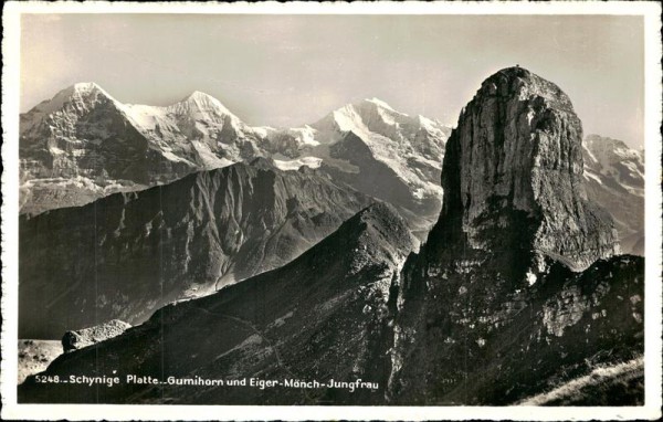 Schynige Platte (2099 m) Vorderseite