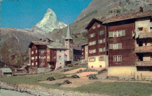 Zermatt et le Cervin Vorderseite