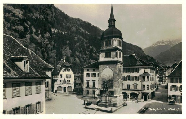 Altdorf, Der Tellsplatz Vorderseite