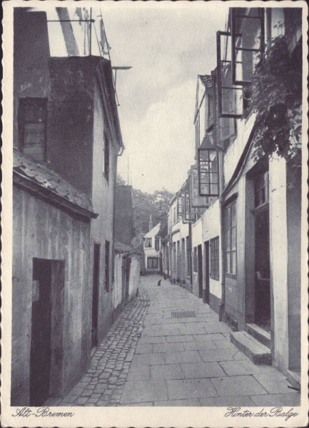 Alt - Bremen, Hinter der Balge