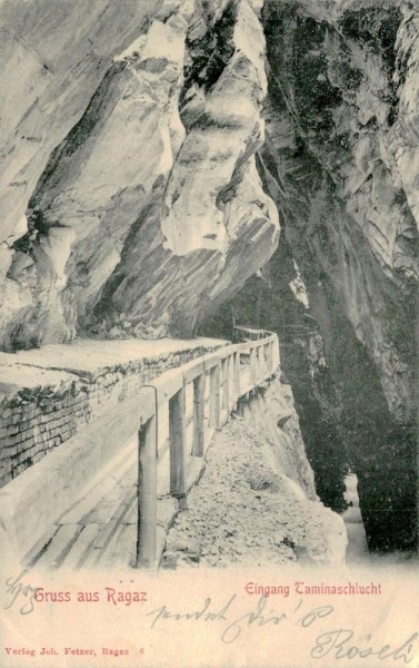 Gruss aus Ragaz Vorderseite