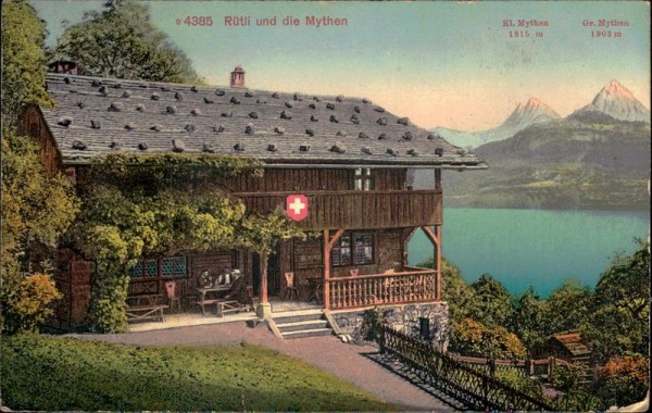 Rütli und die Mythen Vorderseite