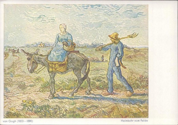 Vincent van Gogh, Heimkehr vom Felde Vorderseite
