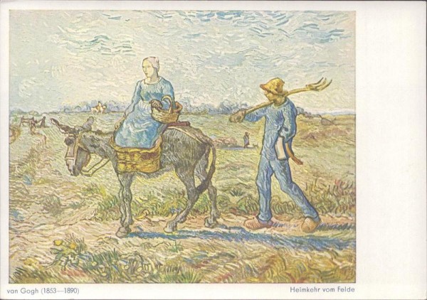 Vincent van Gogh, Heimkehr vom Felde Vorderseite