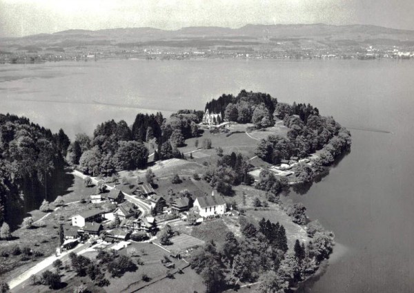 Risch am Zugersee ZG - Flugaufnahme Vorderseite