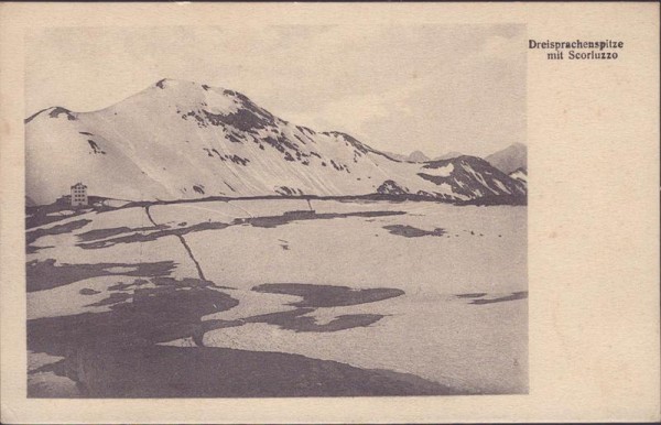 Dreisprachenspitze Vorderseite