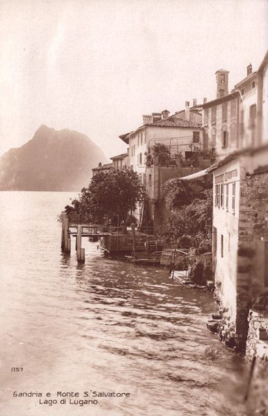 Gandria e Monte S. Salvatore Lago di Lugano