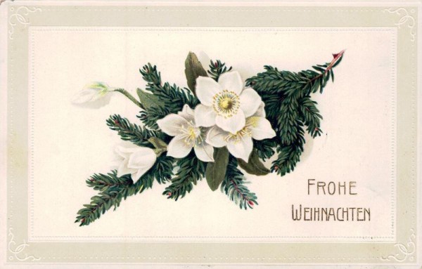 Frohe Weihnachten Vorderseite