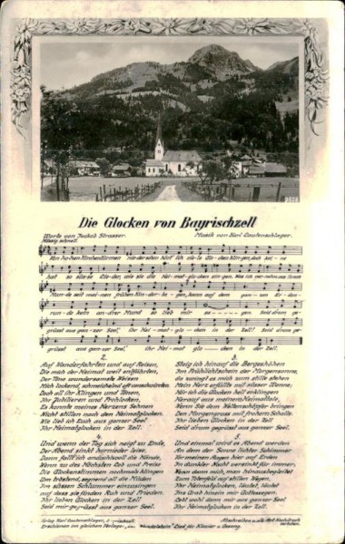 Die Glocken von Bayrischzell Vorderseite