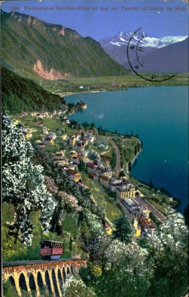 Funiculaire Territet-Glion Vorderseite