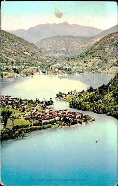 Lago di Lugano. Vorderseite