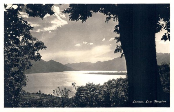 Locarno. Lago Maggiore Vorderseite