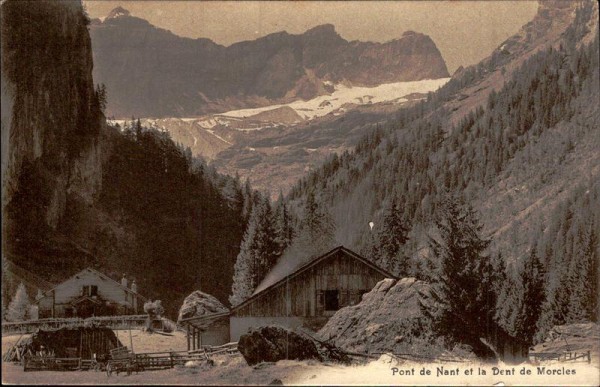 Pont de Nant Vorderseite