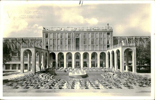 V.Triennale di Milano Vorderseite