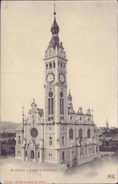 St. Gallen, Linsenbühlkirche Vorderseite