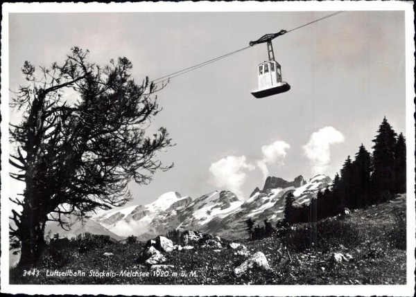 Luftseilbahn Stöckalp-Melchsee Vorderseite