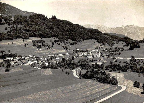 Oberschan, Flugaufnahme Vorderseite
