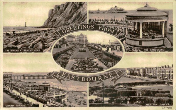 Greetings from Eastbourne Vorderseite