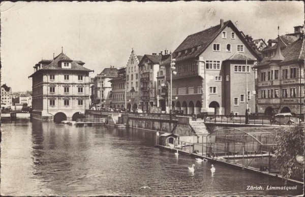 Zürich - Limmatquai Vorderseite