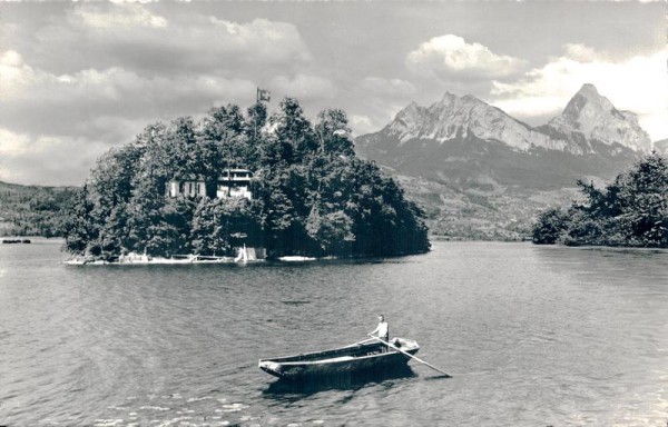Insel Schwanau im Lauerzersee Vorderseite