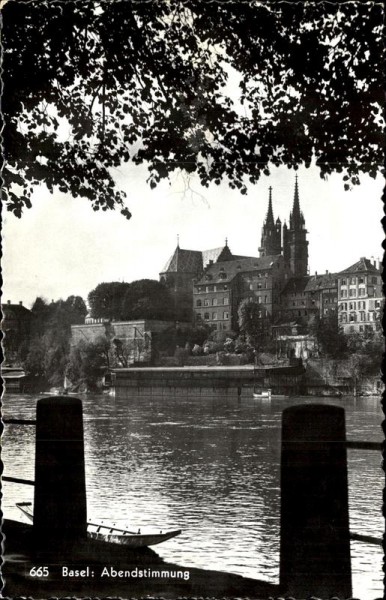 Basel/Abendstimmung Vorderseite