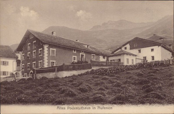 Altes Podestathaus in Nufenen
