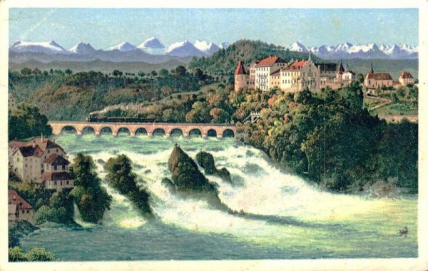 Rheinfall. 1933 Vorderseite
