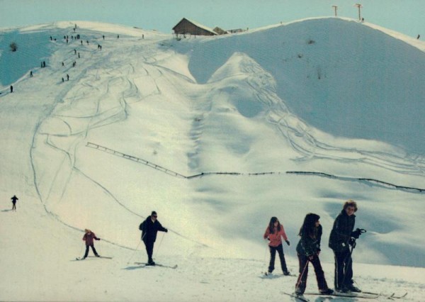 Voralpines Skigebiet, Schwellbrunn (ob Herisau) Vorderseite