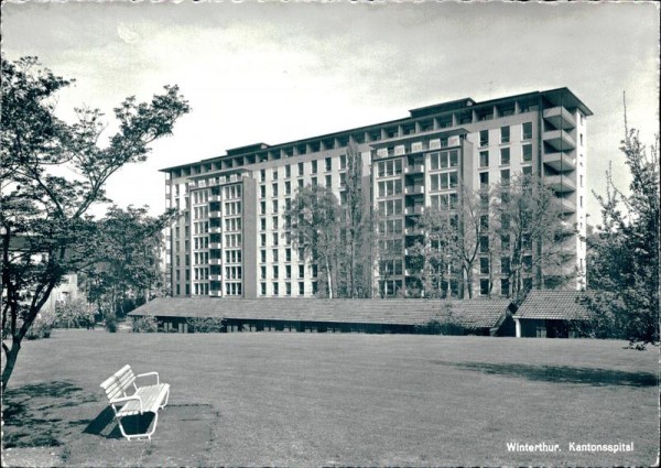 Winterthur, Kantonsspital Vorderseite