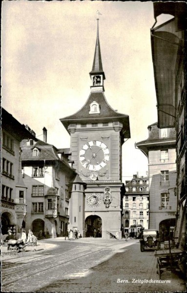 Bern, Zeitglockenturm Vorderseite