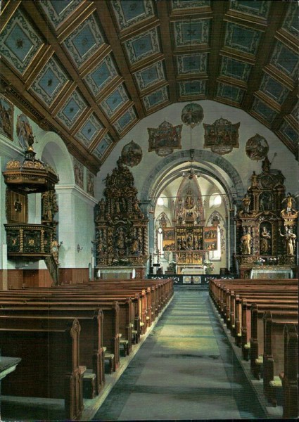 Liebfrauenkirche in Münster Wallis Vorderseite