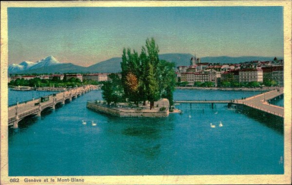 Genève et le Mont-Blanc Vorderseite